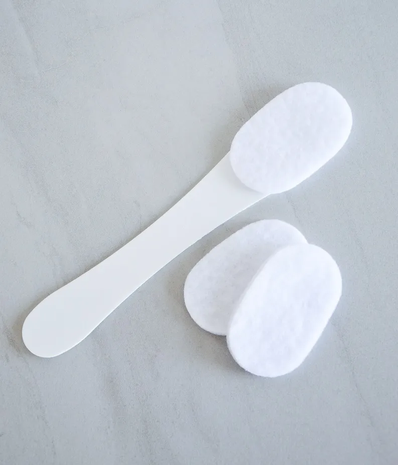 Perma-Rite Scalp Brush hodebunnsbørste med 3 svamper skånsom