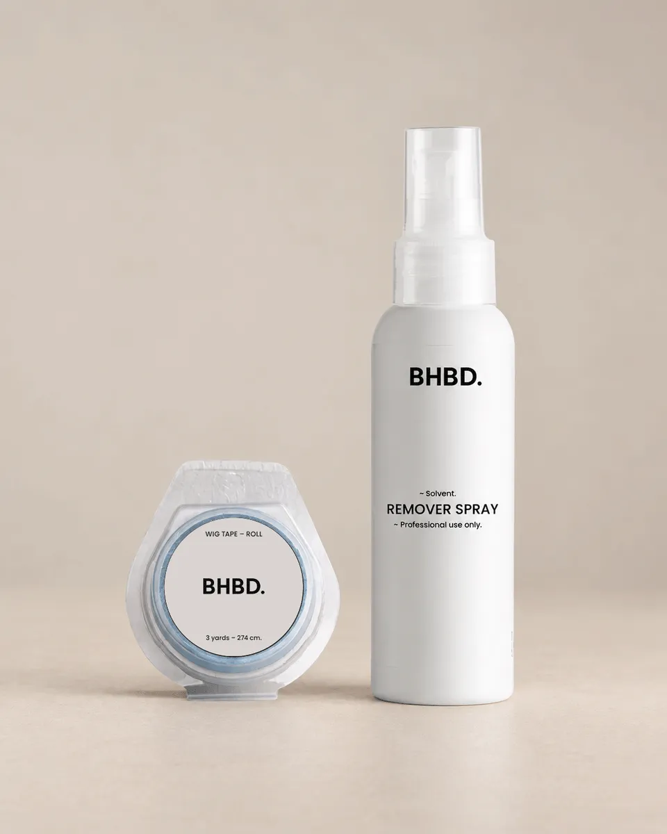 BHBD Roll & Remove Duo paryktape med remover dobbeltsidig