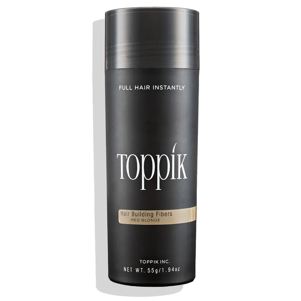Toppik Hårfiber Medium Blond 55g – keratinfibre