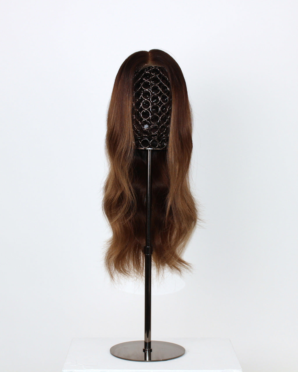 BHBD Siren parykk 40 cm ekte hår brun