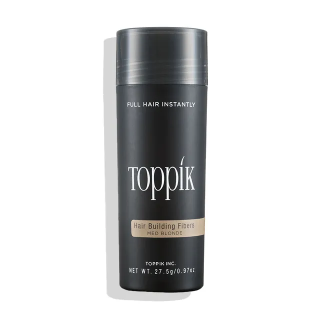 Toppik Hårfiber Medium Blond 27,5g for tynt hår