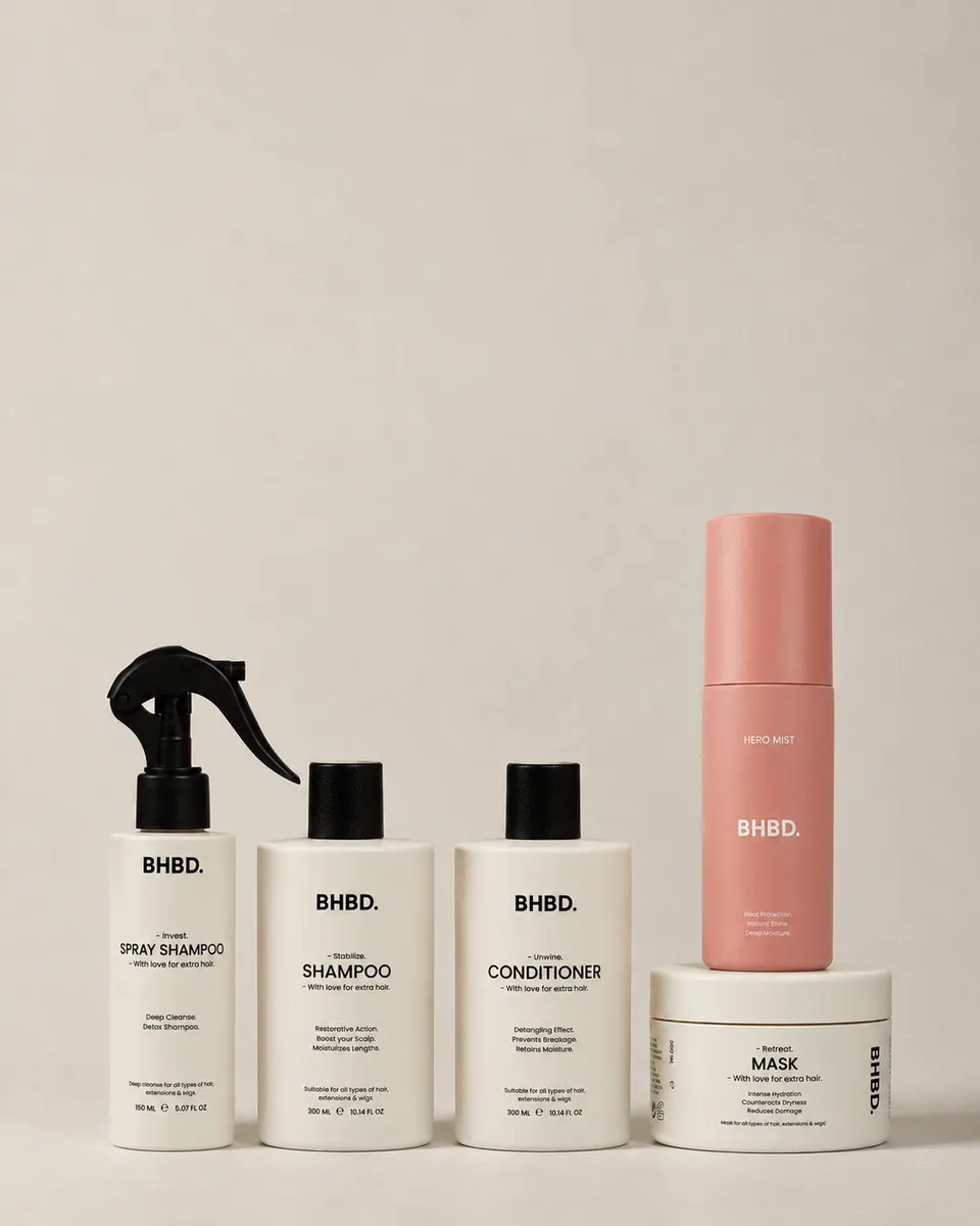 BHBD Flawless Hair Set komplett hårpleiesett 5-delt