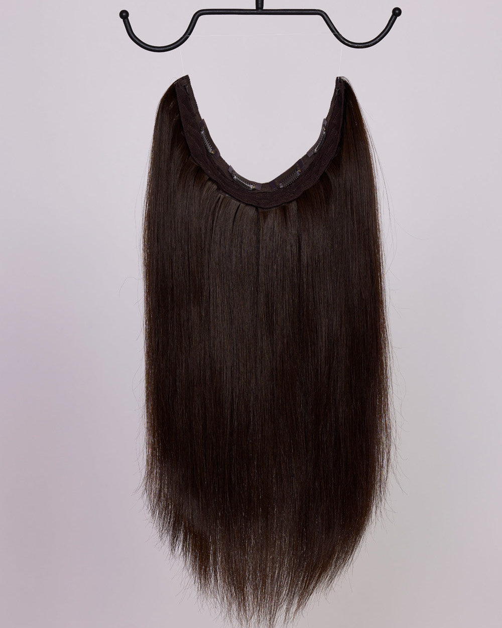 BHBD Hairband 5N hårextensions 40 cm ekte mørkt hår
