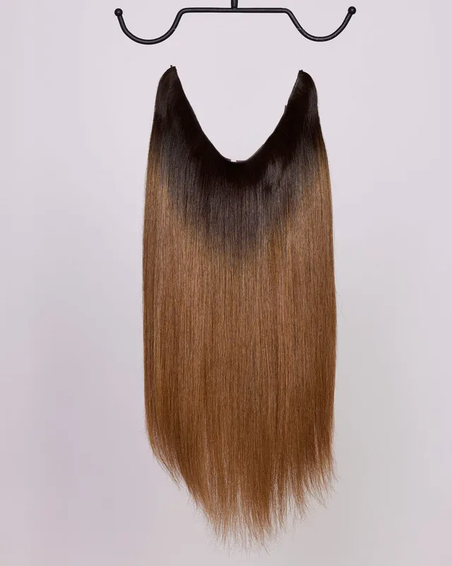 BHBD Hairband halo extensions 40 cm ekte hår