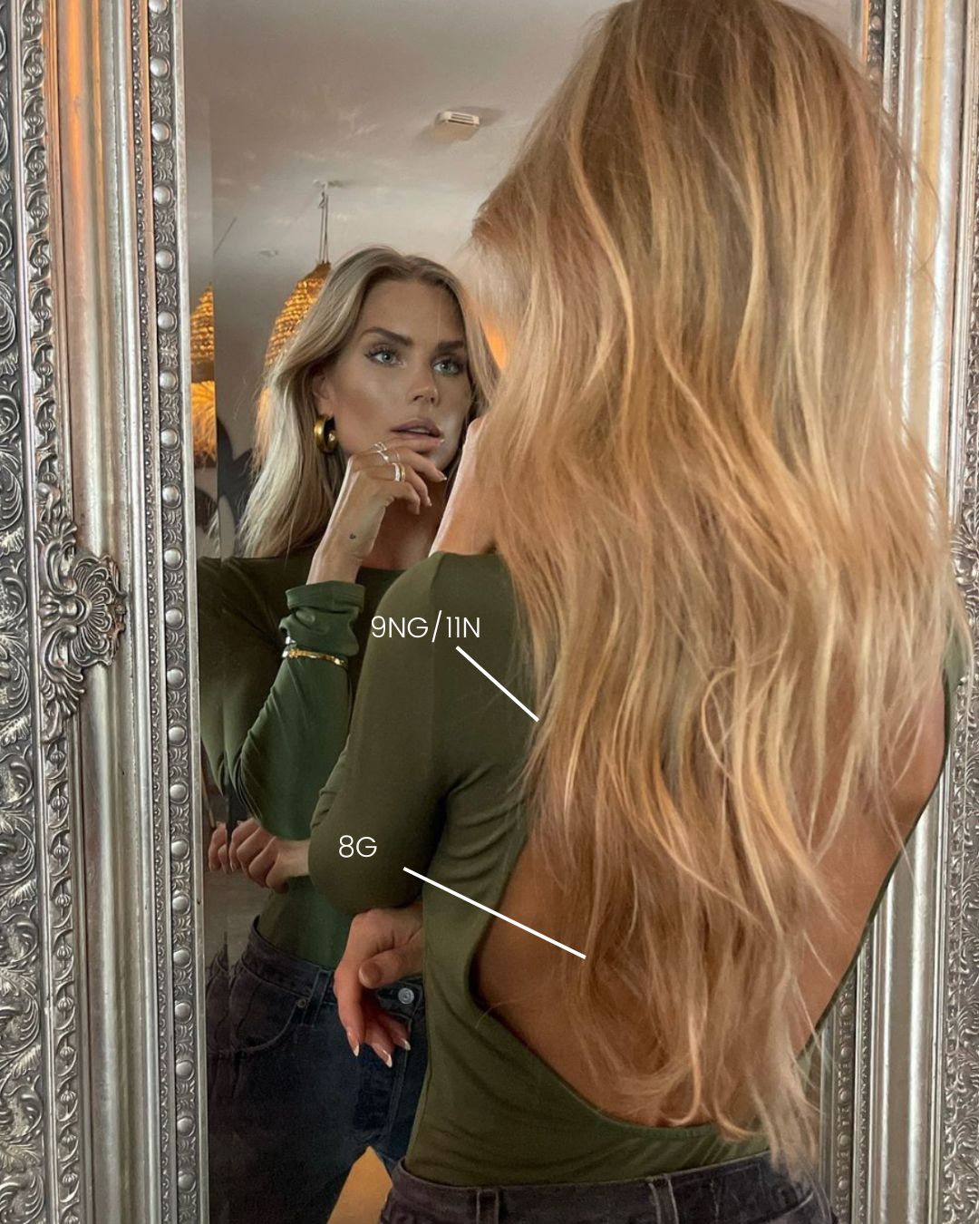 BHBD Tape Extensions 9NG/11N tape extensions honningblond