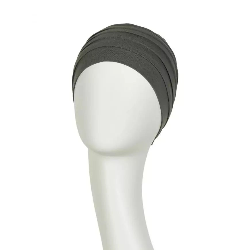 Christine Headwear Yoga Turban turban beige myk bomull