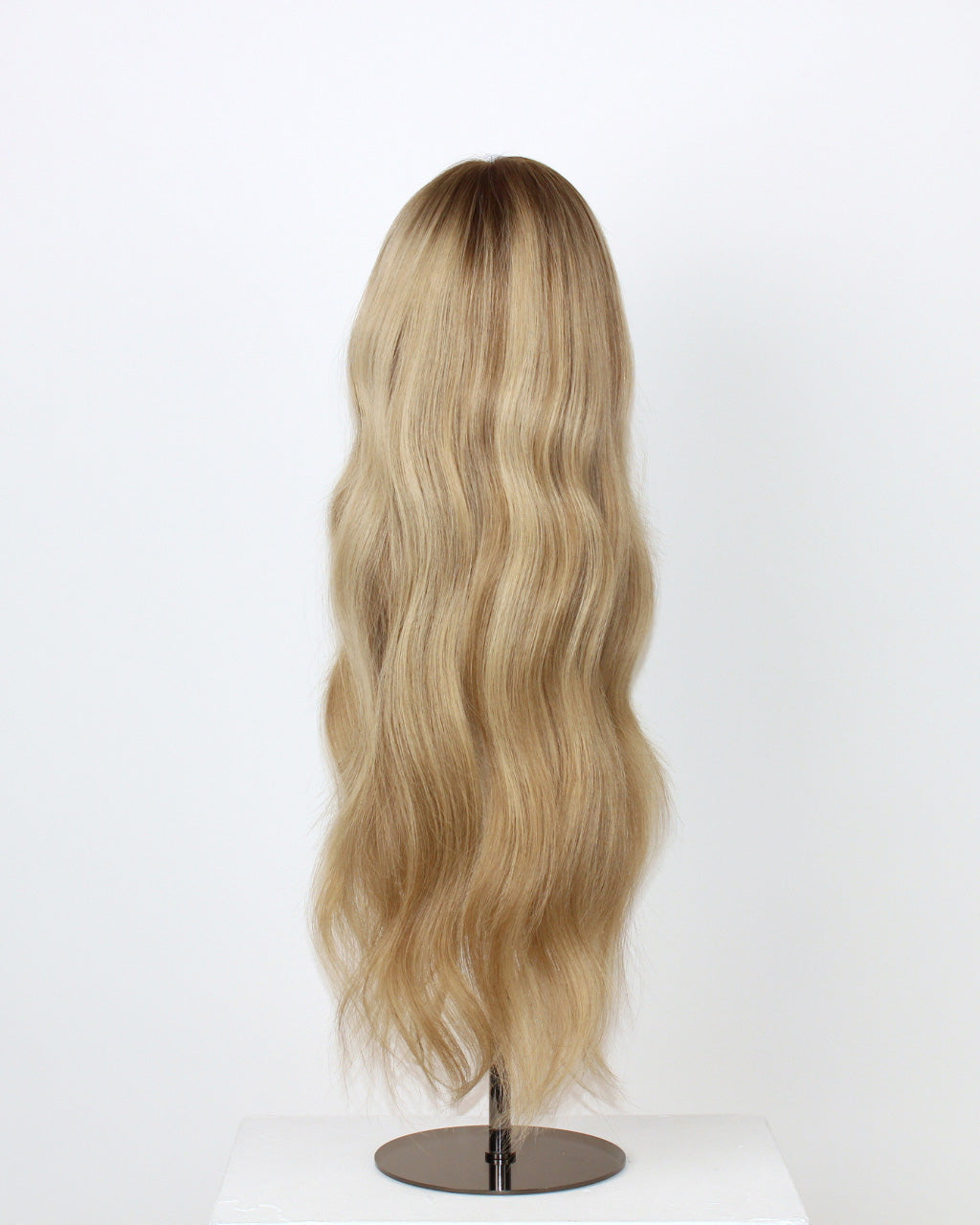 BHBD Scarlet parykk 50 cm naturlig blond ekte hår