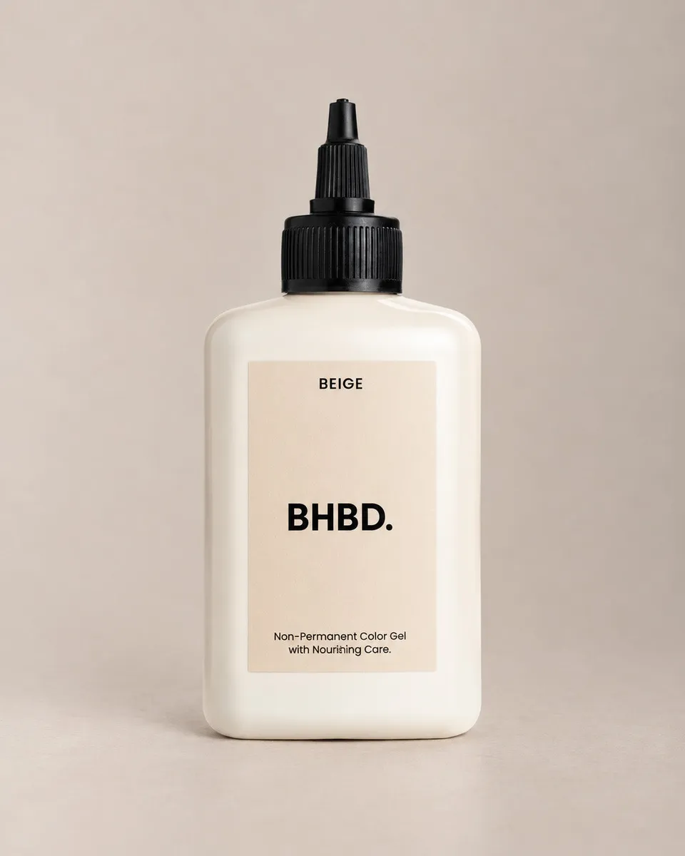 BHBD Shine Tone Beige fargemaske 150 ml med glans