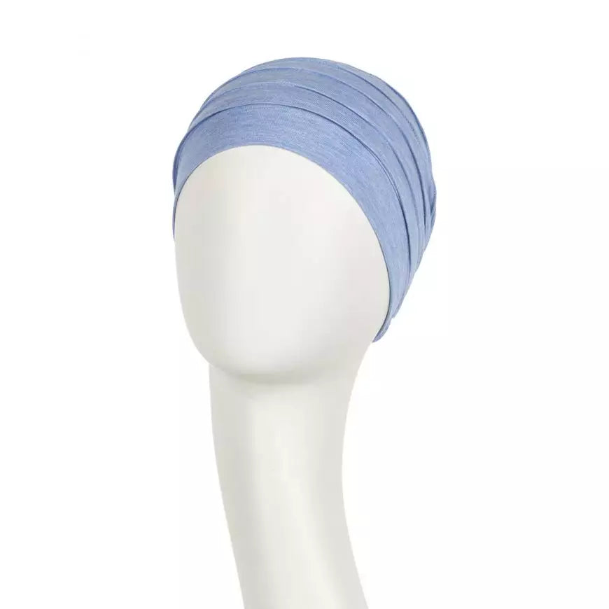 Christine Headwear Yoga Turban turban beige myk bomull