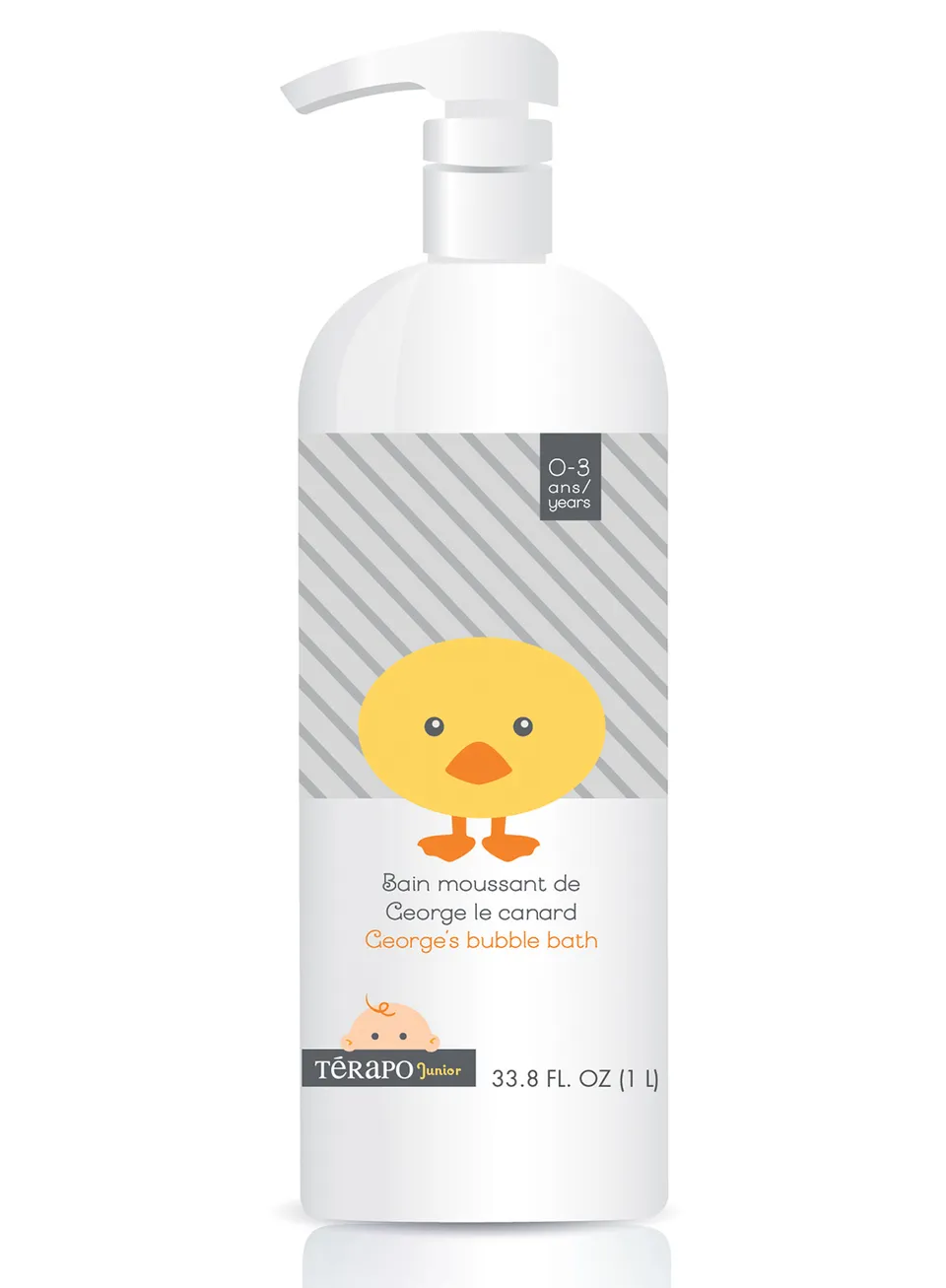 Perma-Rite George's Bubble Bath badeskum barn naturlig