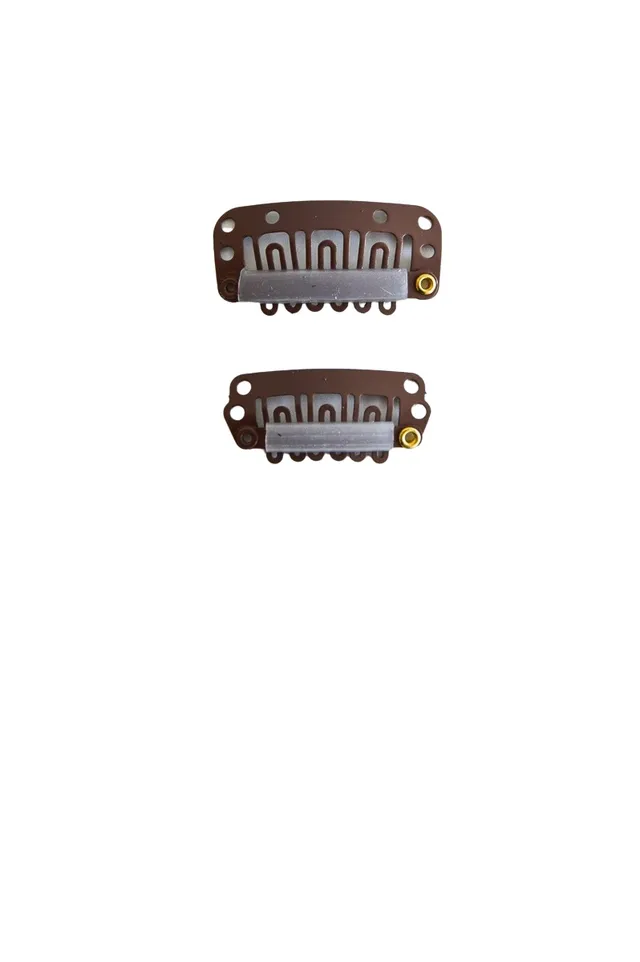 Perma-Rite Comb Clips parykkclips silikon 12-pakning feste