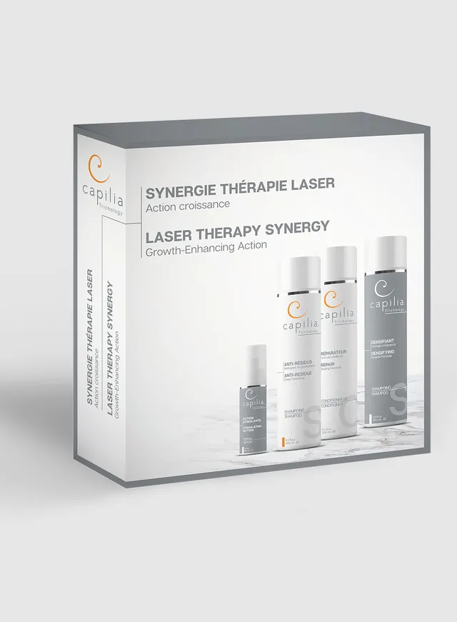 Perma-Rite Laser Therapy Synergy hårsett 4-pakning for laserkur