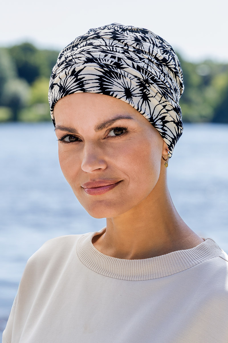 Perma-Rite Style 912 hodeskjerf Print bambusviskose