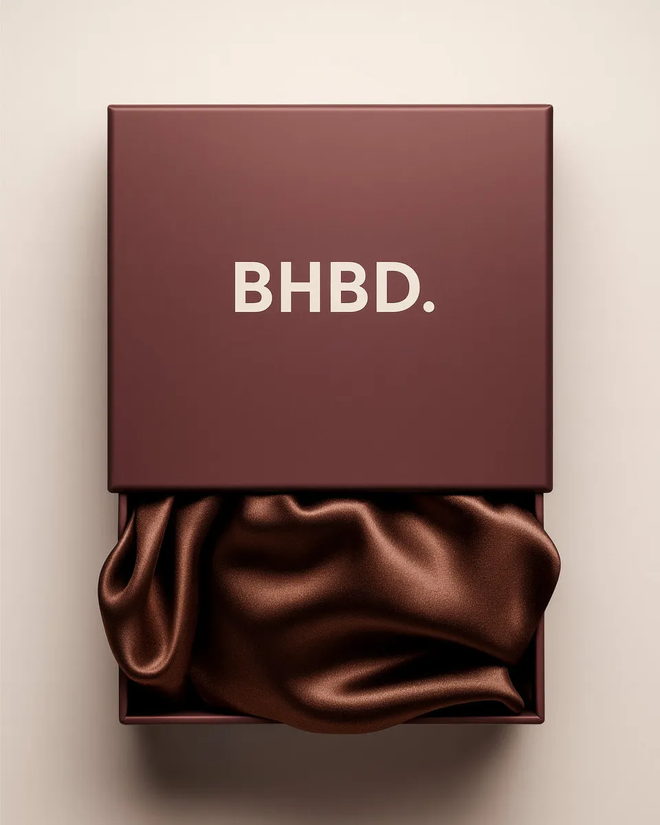 BHBD Silk Bonnet silkehette morbærsilke dobbel