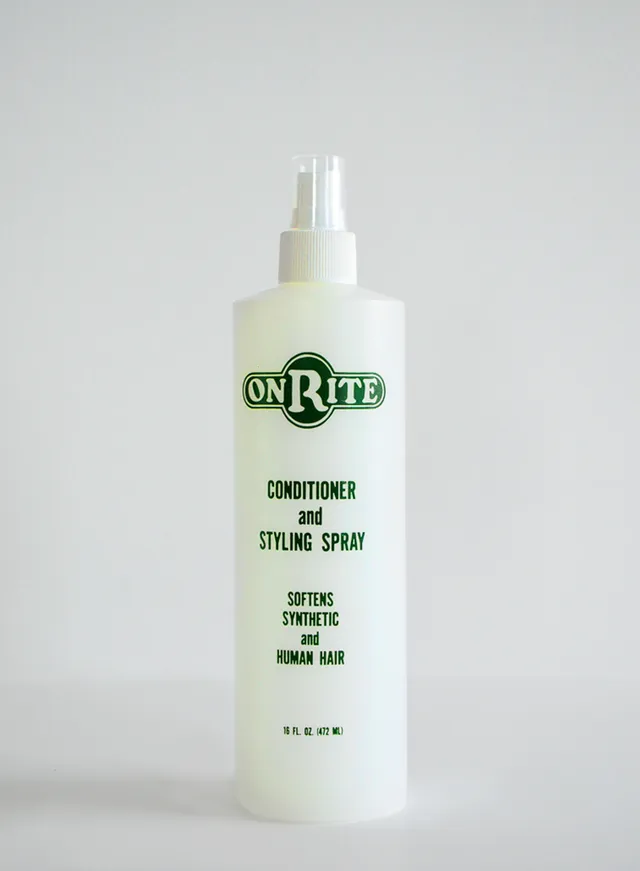 Perma-Rite Conditioner and Styling Spray balsamspray mot floker