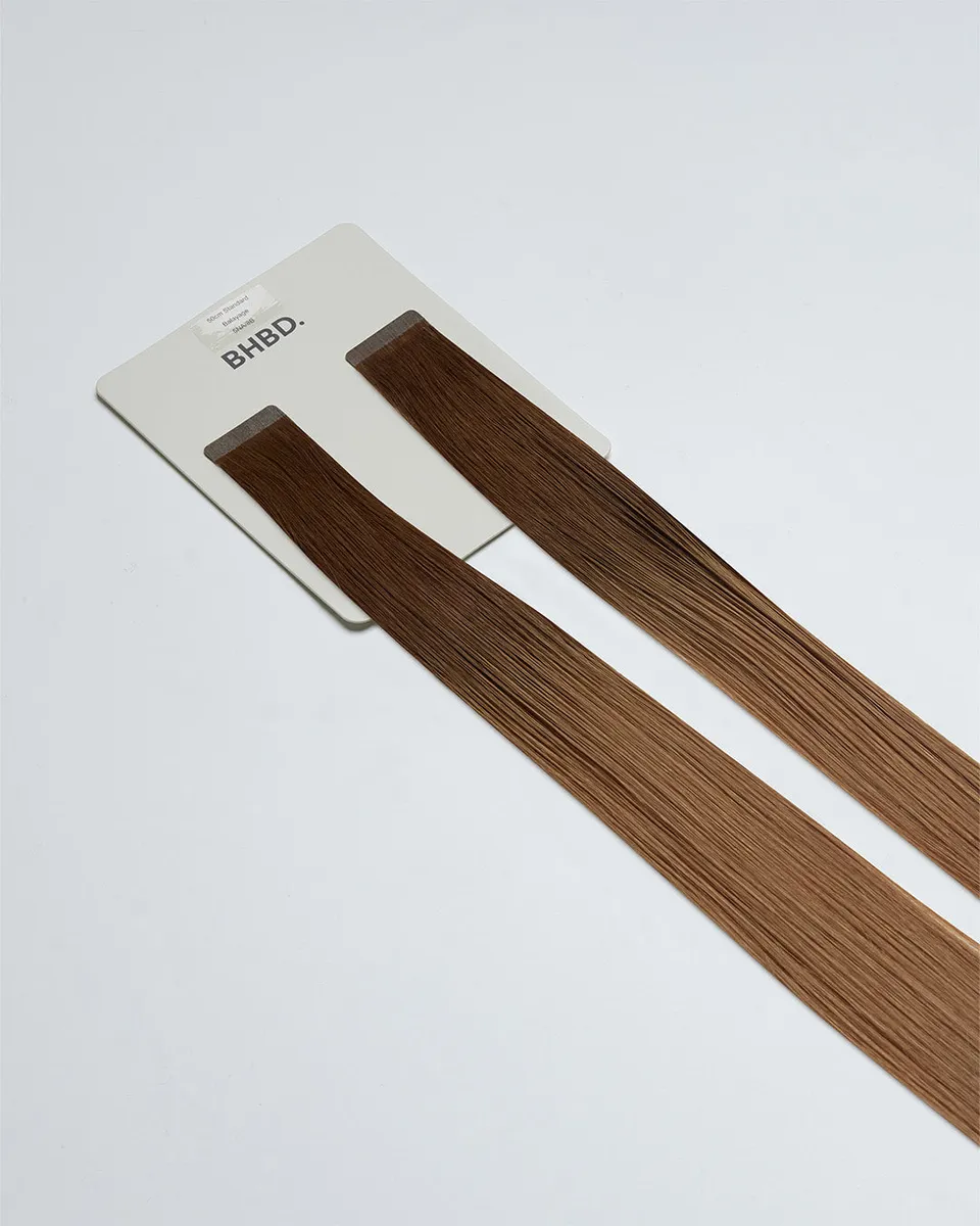 BHBD Tape Extensions 5NA/8B tape extensions 12-pk brun balayage