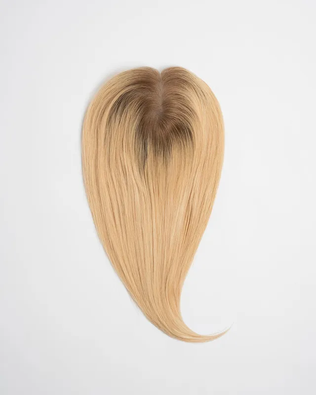 BHBD Full Crown 1N hair topper sort ekte hår