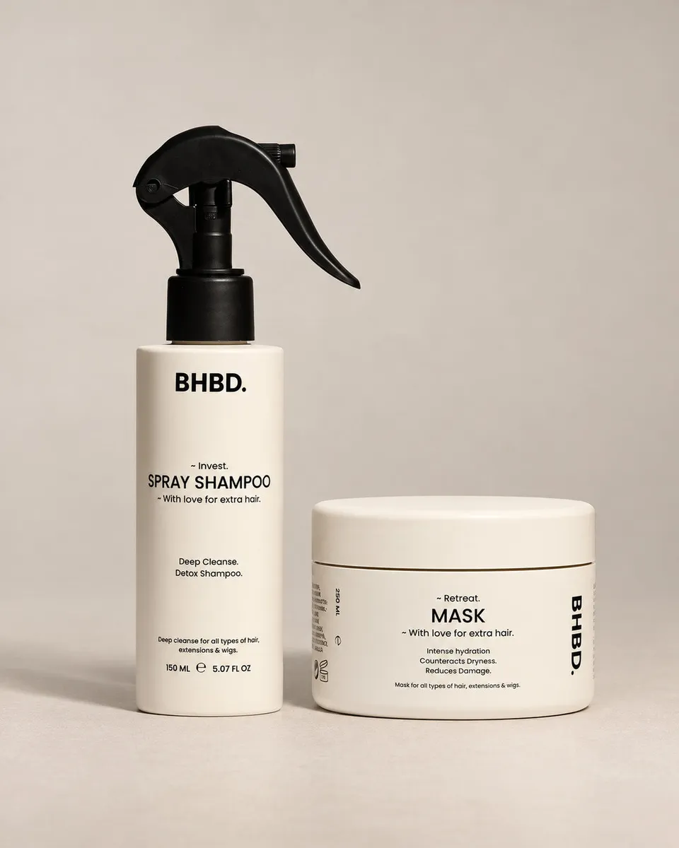 BHBD Essential Duo Kit hårpleiesett spray og maske keratin