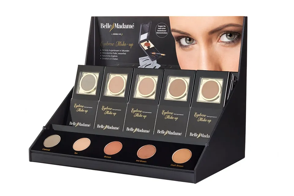 Belle Madame Eyebrow display øyenbryn 5 testere