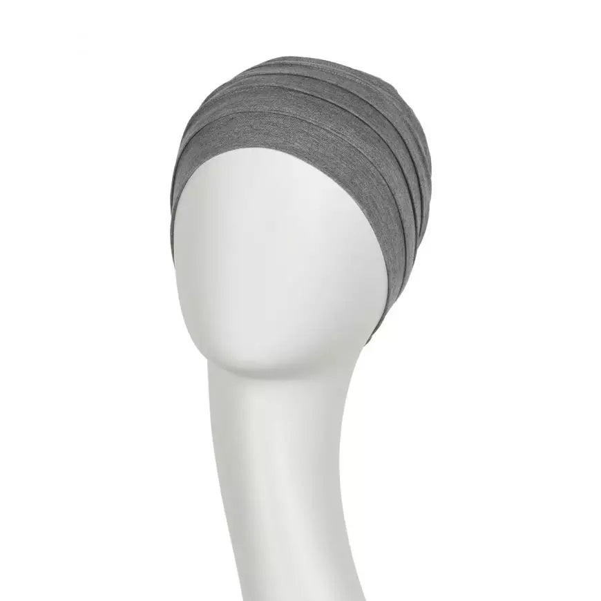 Christine Headwear Yoga Turban turban beige myk bomull