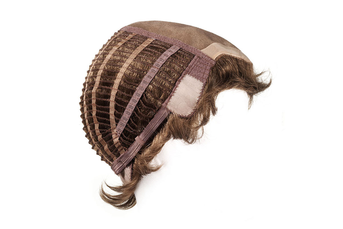 Perma-Rite Carlos herreparykk grå lace-front
