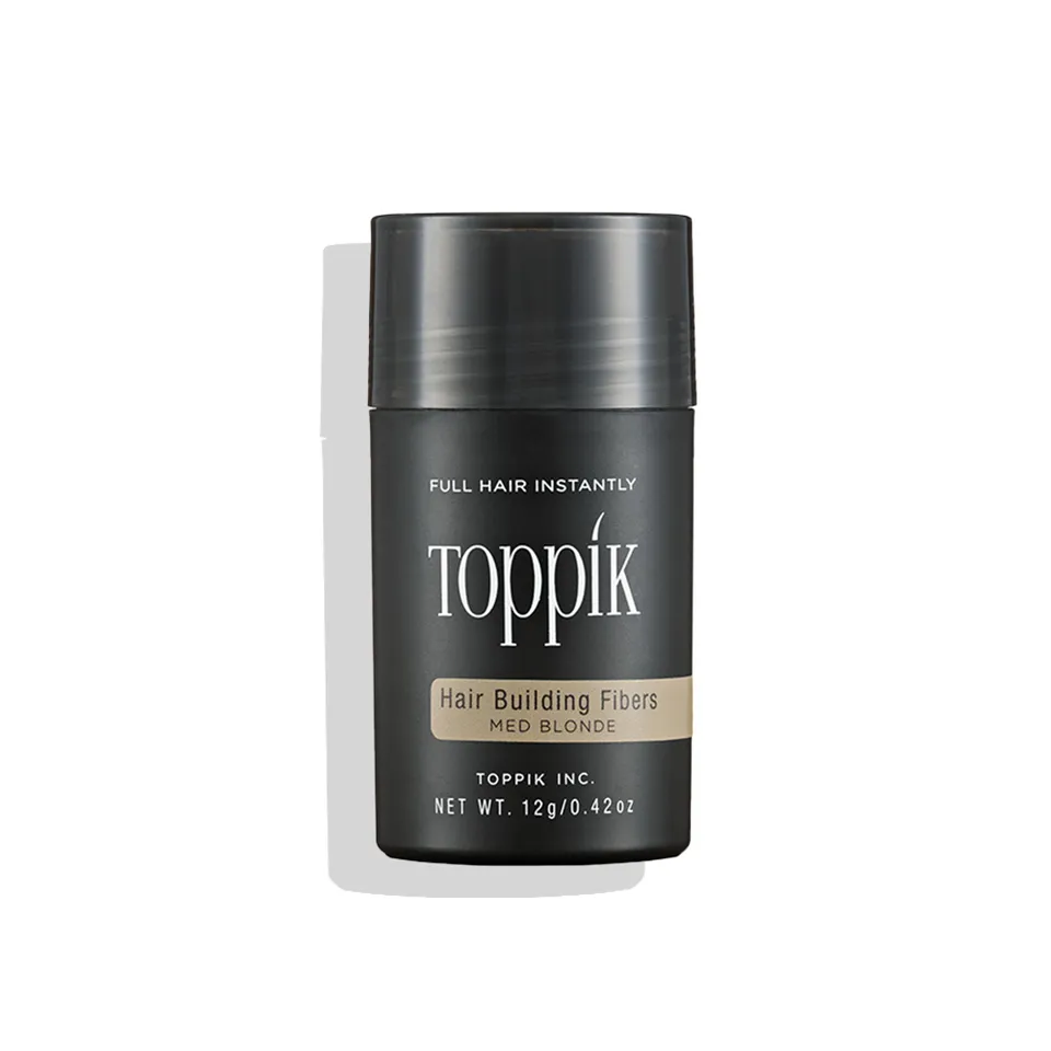 Toppik Hårfiber Medium Blond hårfibre 12g keratin