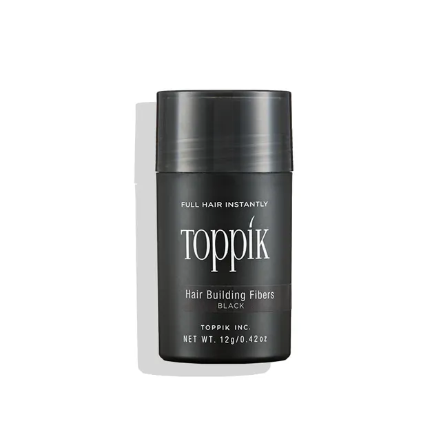 Toppik Hårfiber sort 12g keratinfibre