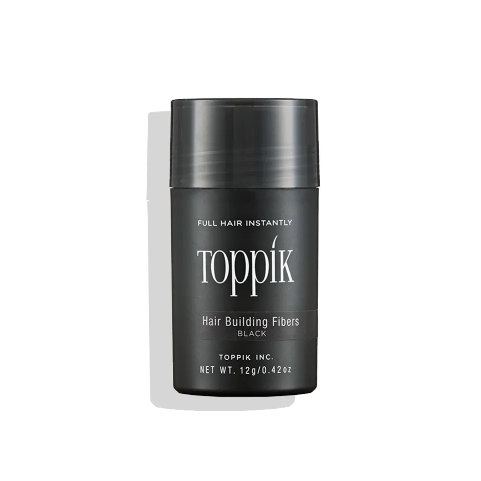 Toppik Hårfiber sort 12g keratinfibre